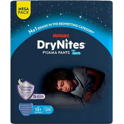 DryNites natah.kalhot.chlapci 13+let/48-60kg/20ks
