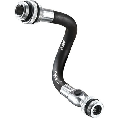 Náhradná hadička Lezyne Abs Flex Hose - Black/Silver uni