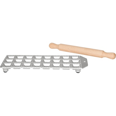 Eppicotispai Уред за равиоли 24 бр. 32х32 mm + точилка (651223)