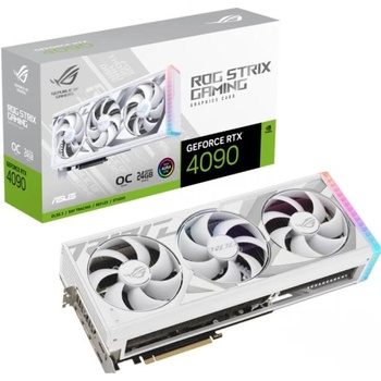 Image 1 of ASUS ROG Strix GeForce RTX 4090 White OC 24GB GDDR6X (ROG-STRIX-RTX4090-O24G-WHITE/90YV0ID2-M0NA00)