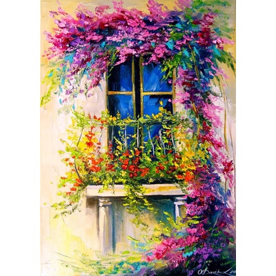 Enjoy - Puzzle Blooming Balcony - 1 000 piese