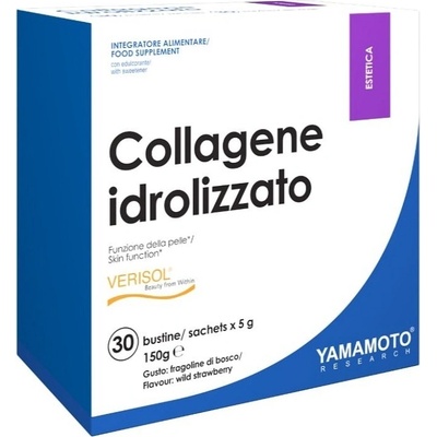 Yamamoto Collagene Idrolizzato Zmes 4 Kolagénov Wild Strawberry 30 vrecúšok