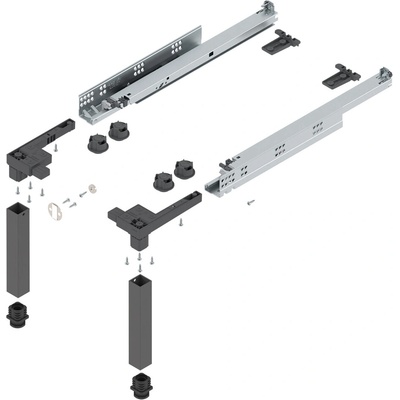 Blum Z95.4600 sada Space Step 460mm, Orion sivá
