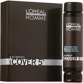 L'Oréal Homme Cover 5 5 světlá hnědá 3 x 50 ml