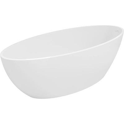 Mexen Prato свободностояща вана от конгломерат 170 x 70 см, бяла мат - 57251707000 (57251707000)