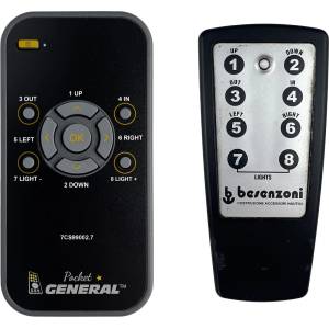 GENERAL BESENZONI 7CS99002.7, 1.107 ITSF3 8 Channels Model 2004 - дистанционно управление дубликат (7CS99002.7, 1.107 ITSF3 8 Channels Model 2004) Дистанционно