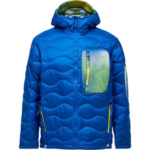Peak Performance Мъжко пухено яке Peak Performance Aop Helium Utility Down Jacket - True Blue (004-7216-0113)