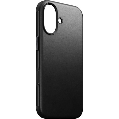 Nomad Кожен (естествена кожа) кейс с MagSafe за iPhone 17 - Nomad Modern Leather MagSafe Case (черен) (NM014353858)