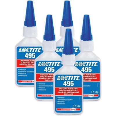 Loctite 495 sekundové lepidlo 50 g 5 ks
