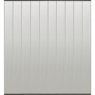 Vidaxl Sieťka proti hmyzu na dvere, 10-dielna, čierna 240x240 cm
