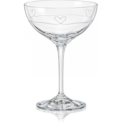 Crystalex Skleničky na šampaňské průhledný 2 x 210 ml