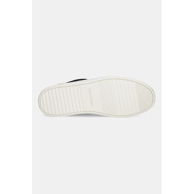 Calvin Klein Велурени маратонки Calvin Klein LOW CUPSOLE LACEUP SU (HM0HM01946)