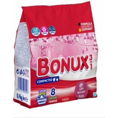 Bonux prací prášek Color Rose 400 g 8 PD