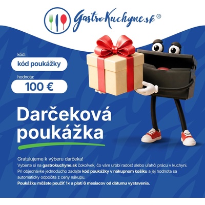 Darčeková poukážka - kupón 100 €