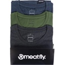 Meatfly Basic 3 pack charcoal heather olive navy heather
