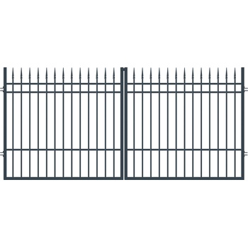 POLARGOS Двукрила оградна врата portland (цената е за пълен комплект за монтаж) (portland.350.160)