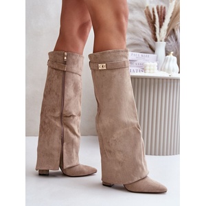 Step in style Дамски боти с ток модел 222536 Step in style