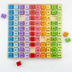 Bigjigs Toys Дървен държач за числа (BJ144)