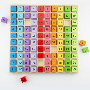 Bigjigs Toys Дървен държач за числа (BJ144)