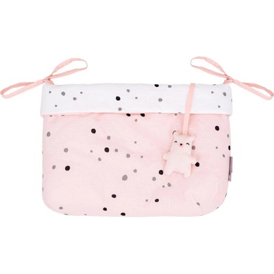 Kikka Boo Кош за памперси с връзки Bear with me Pink (kikka-31108060056)