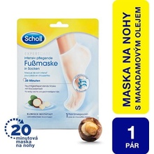 Scholl Vyživujúce maska na nohy s makadamovými olejom Expert Care (Foot Mask) 1 pár