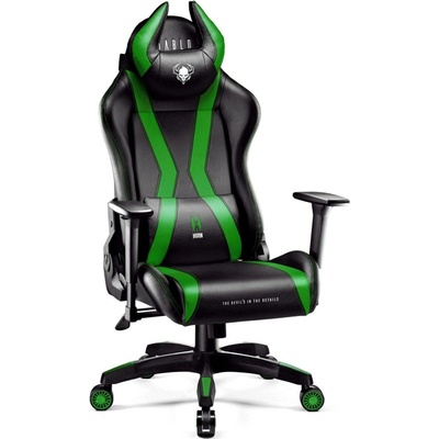 Diablo Chairs X-Horn 2.0 Normal černo-zelené