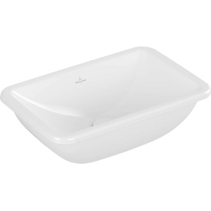 Villeroy & Boch Loop&Friends - Умивалник за вграждане, 54x34 cm, с преливник, CeramicPlus, алпийско бяло 4A5700R1 (4A5700R1)