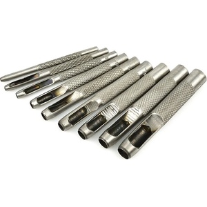 GEKO Комплект перфоратори за кожа 9 бр 60934 (g01821)