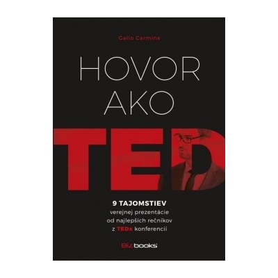 Hovor ako TED - Carmine Gallo