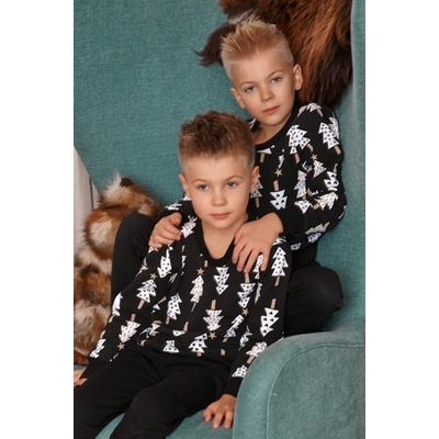 Detské pyžamo Zuna čierna