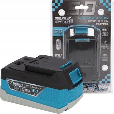 DEDRA DED7035 5.0Ah 18V Li-lon SAS+ALL