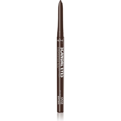 Rimmel London Scandal'Eyes Exagerate Eye Definer tužka na oči 002 Chocolate Brown 0,35 g – Zboží Dáma