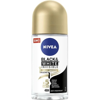 Image 1 of Nivea Black & hite Invisible Silky Smooth roll-on 50 ml