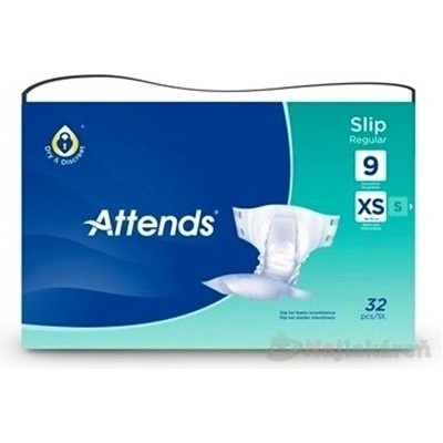 Attends Slip Regular 9 XS 32 ks