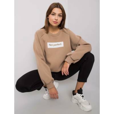 Ex Moda Sweatshirt-EM-BL-652.13P-dark beige