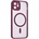 Gigapack iPhone 12 GIGAPACK Силиконов протектор за телефон, удароустойчив, MagSafe, BORDO GP-187842 (GP-187842)