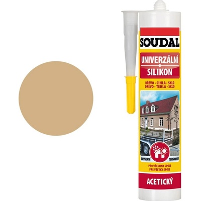 Soudal Silikón univerzálny 280 ml béžová
