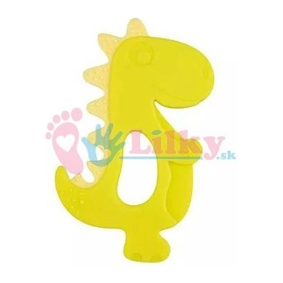 Canpol babies silikón Dinosaurus Yellow