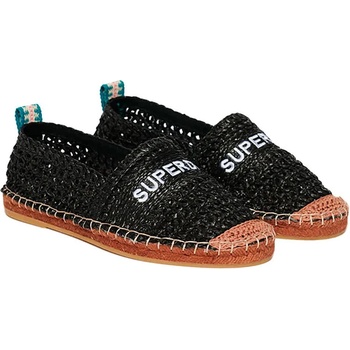 SUPERDRY Crochet espadrilles - Black (Black)