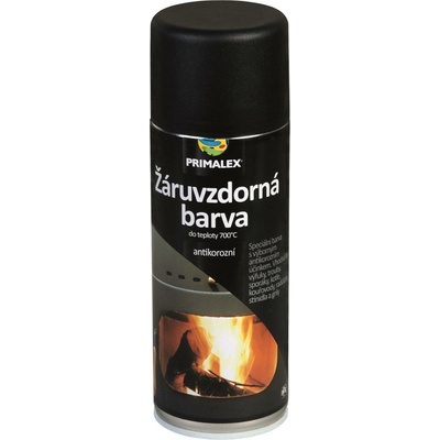 Primalex antikorozní matná žáruvzdorná 400 ml černá