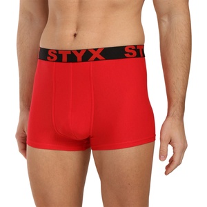 Styx Мъжки боксерки Styx спортна еластична лента червени Styx | Cherven | МЪЖЕ | XL