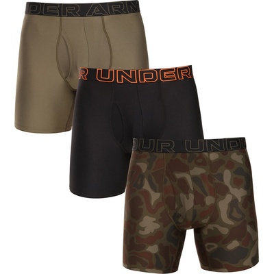 Under Armour Мъжки боксерки Under Armour M UA Perf Tech 6in (3 броя) Under Armour | Mnogotsveten | МЪЖЕ | S