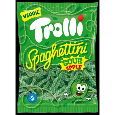 Trolli Spaghettini Sour Apple 100 g
