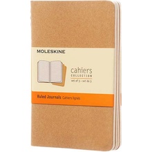 Moleskine Sešit S linka 3 ks Karton