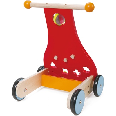 Classic World Дървена проходилка - уокър с активности (3302)