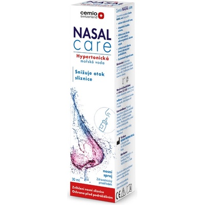 Cemio Hypertonická mořská voda Nasal Care 30 ml – Sleviste.cz
