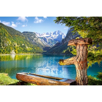 Castorland 1500 Teile Puzzle – Gosausee Österreich Mit Bergpanorama – Für Erwachsene Und Fortgeschrittene