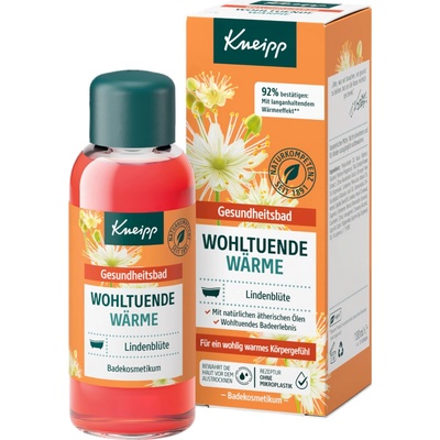 Kneipp hřejivý olej do koupele s vůní lipového květu 100 ml