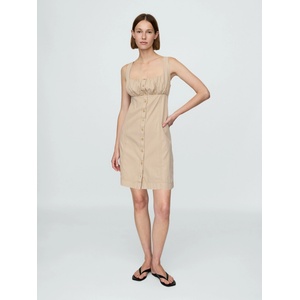 GAP Мини рокля Twill GAP GAP | Bezhov | ЖЕНИ | XXS