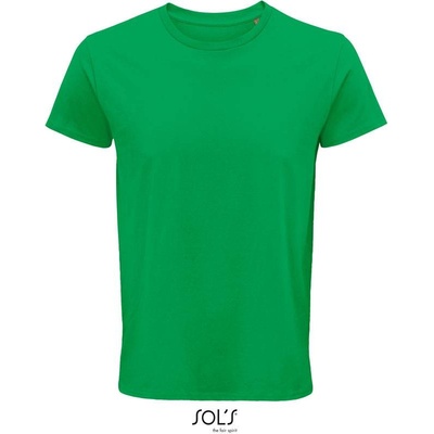 Sol's Crusader Men pánske tričko z bio bavlny zelené kelly
